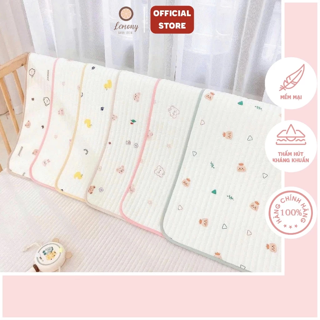 Thảm Nằm Cho Bé, Thảm Điều Hòa Trần Dọc 3 Lớp Xuất Hàn, Kích Thước 50x70cm Thoáng Mát
