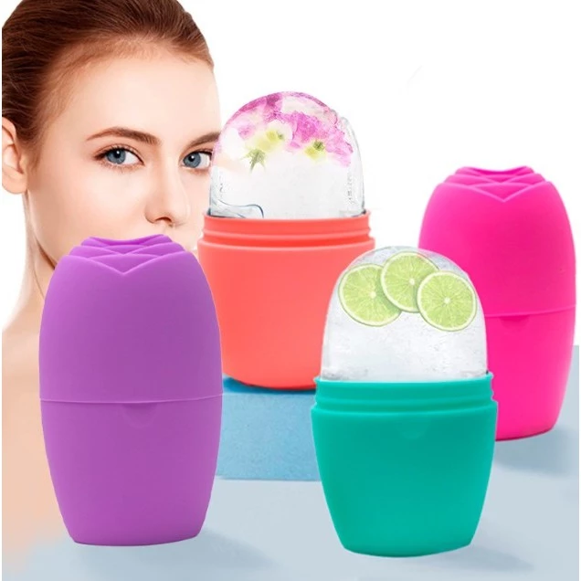 Chườm đá mặt CAO CẤP  - Shiintemu hot phong cách massage làm đẹp áp dụng kem bôi mặt iceroller