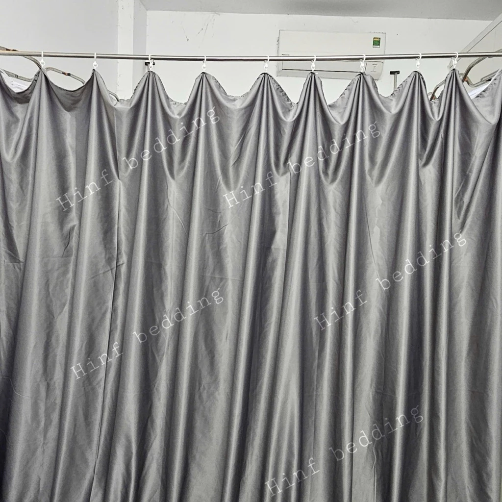 (Tặng dây+móc) Rido rèm cửa vải phi lụa che nắng, ngăn phòng chống bụi hiệu quả