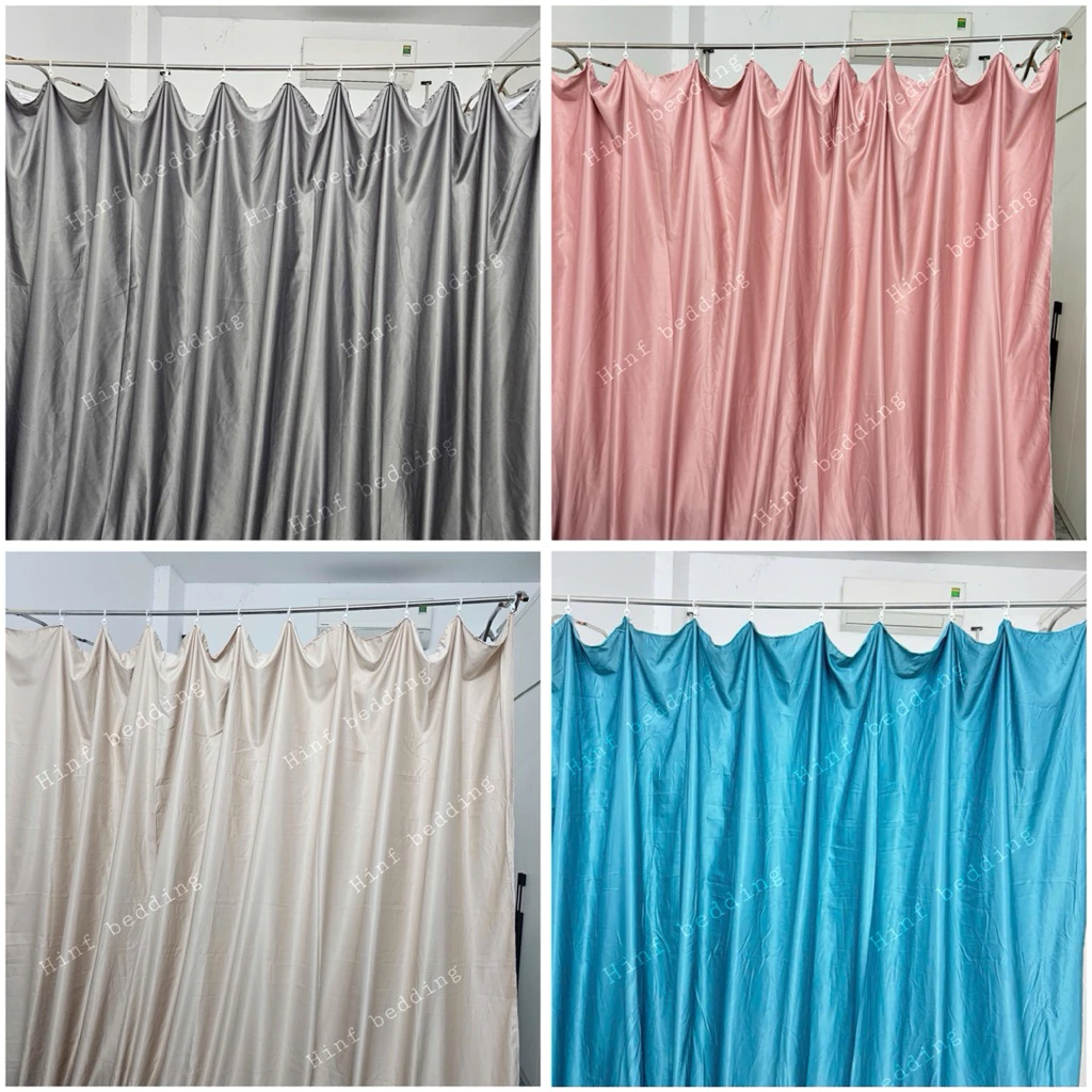 (Có dây treo) Rido , rèm cửa lụa basic che nắng , cản bụi , trang trí , ngăn cửa màu sắc trang nhã tiện lợi sử dụng