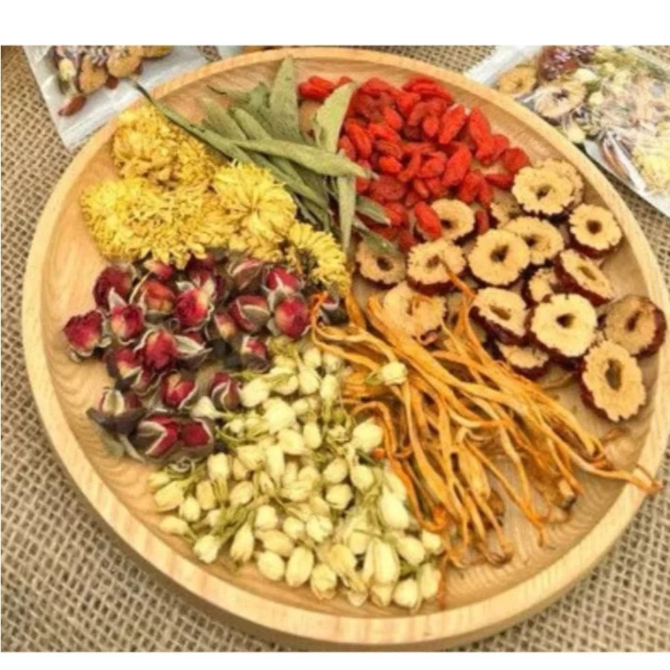 Mộc Hoa Trà 8 Vị Dưỡng Nhan,Thanh Lọc Cơ Thể Túi 500gr- pha trà