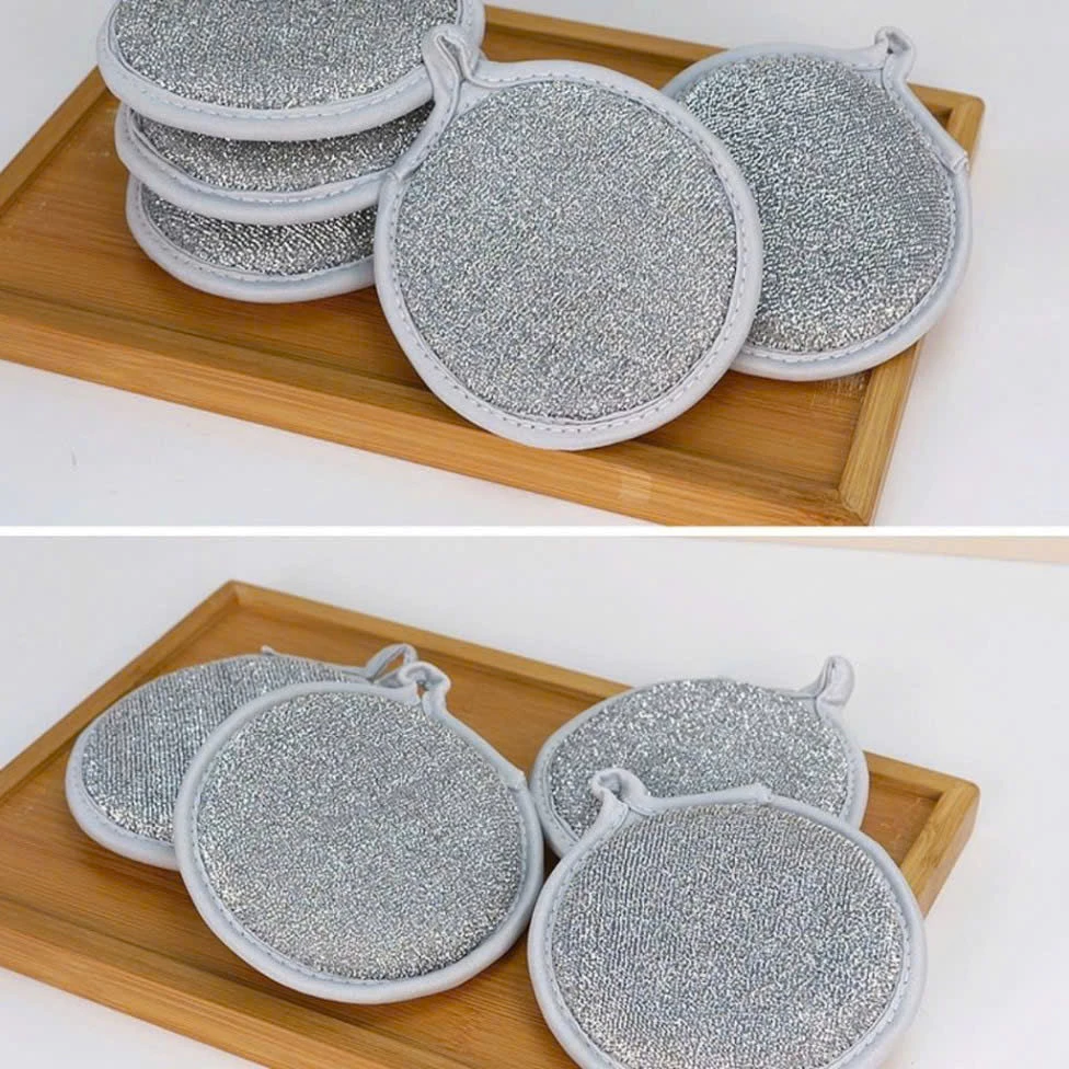 Miếng Rửa Chén Bát 3 Lớp Bọt Biển - Miếng Cọ Xoong Nồi giá rẻ - Giẻ Rửa Bát Đĩa Đa Năng Siêu Tạo Bọt