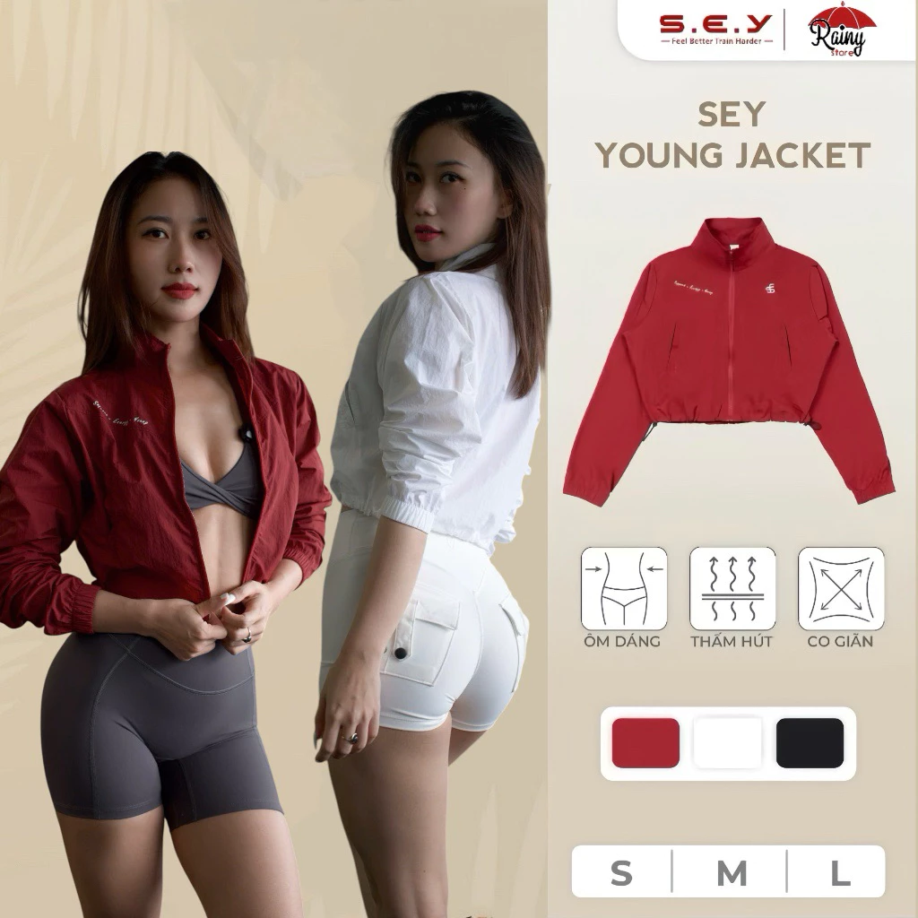 [ CHÍNH HÃNG S/M/L] SEY YOUNG JACKET Khoác Gió Chống Nắng, Chống Nước, Chống Bẩn Cao Cấp- Rainy Store