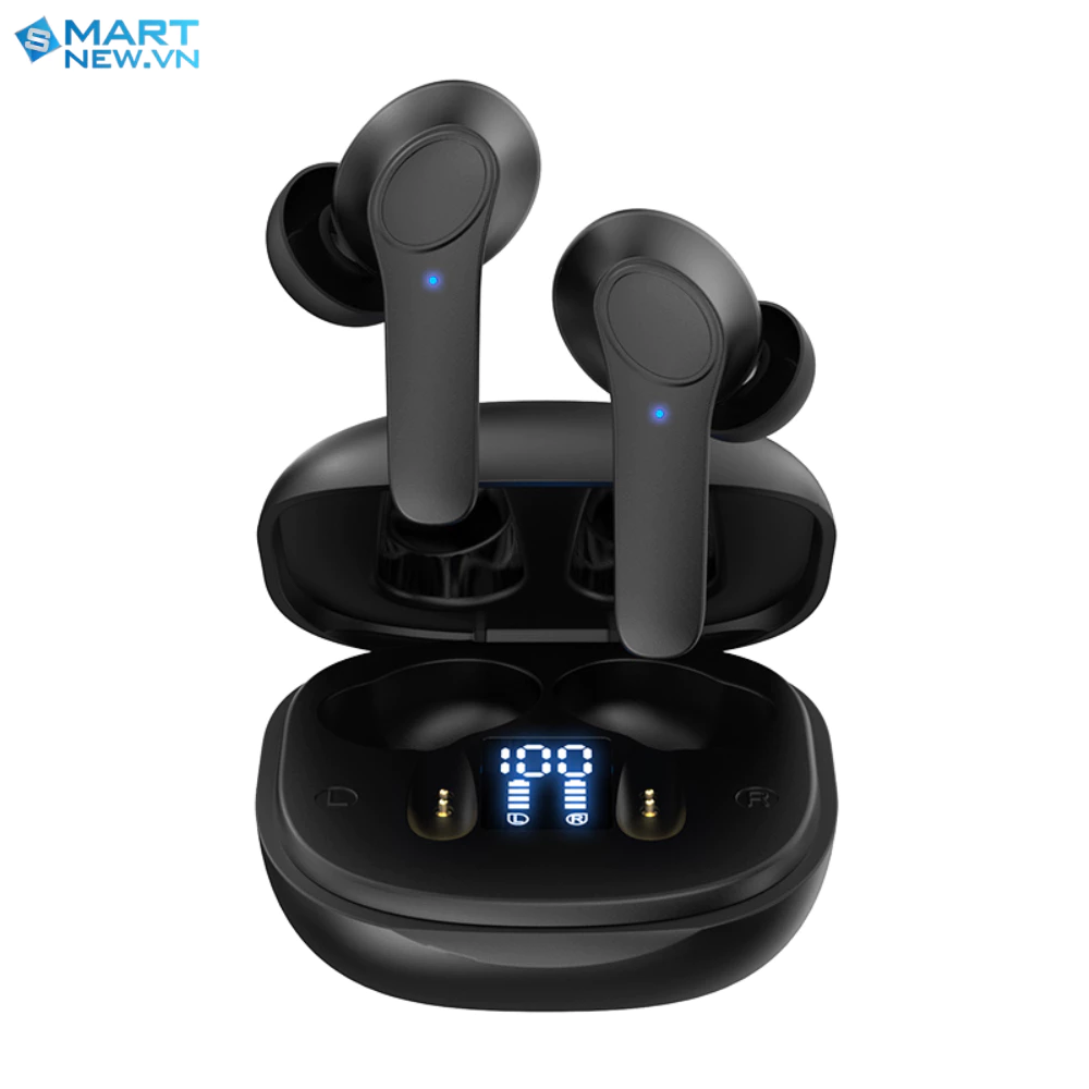 Tai nghe bluetooth TWS Magicsee R12 - Bass To - Âm Treble Trong - Chống ồn - Pin Trâu - Sạc Type C