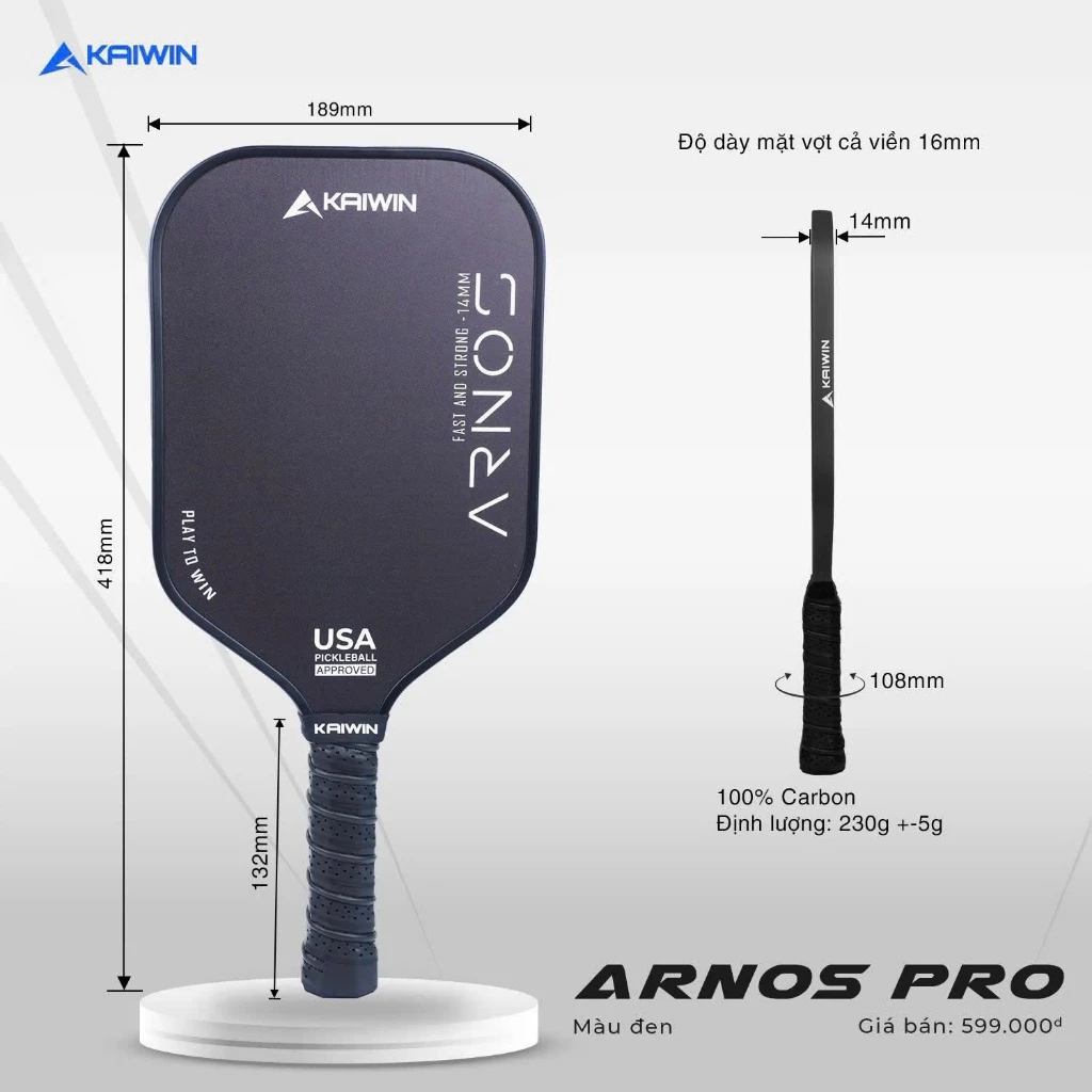 Vợt Pickleball Kaiwin ARNOS Pro