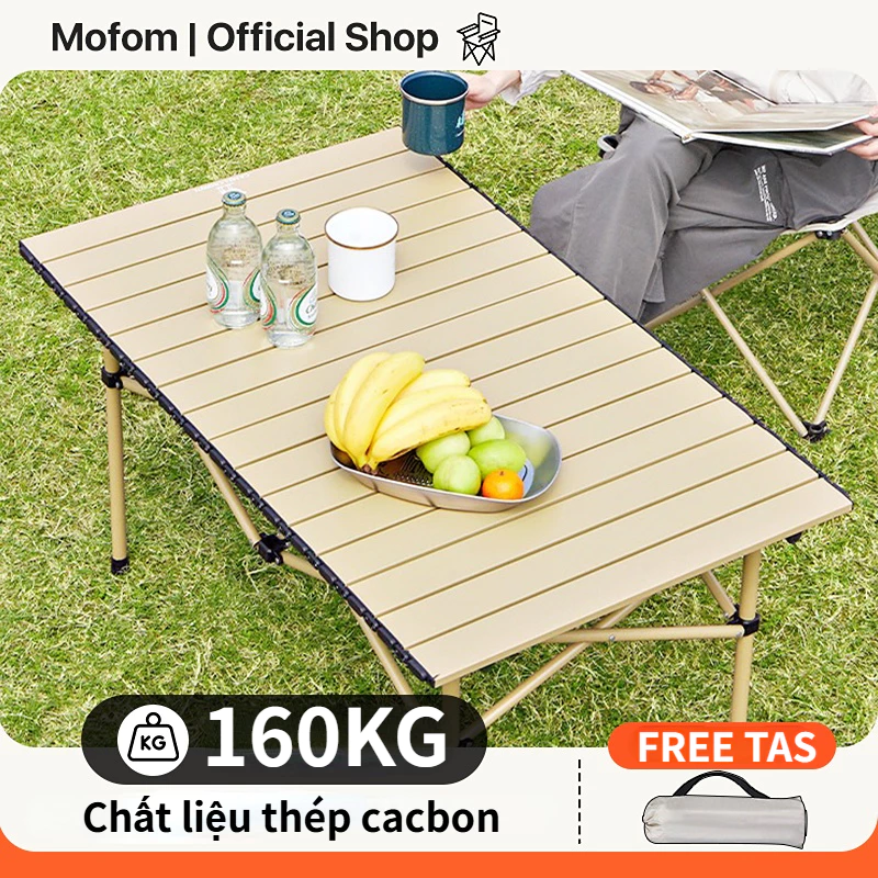 【COD】Trailtop Bàn Gấp Camping Bàn Cà Phê - Siêu Bền Thép Chống Nước Chịu 160kg Mọi Địa Hình