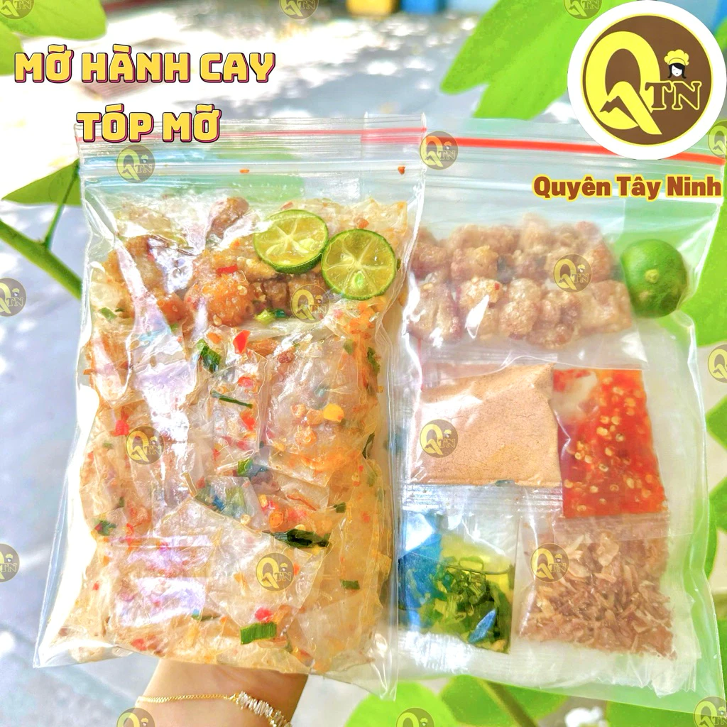 Bánh tráng phơi sương Tây Ninh dẻo mềm sate hành phi hành lá muối nhuyễn đặc sản QUYÊN TÂY NINH