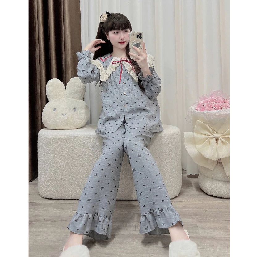 (Đủ size 45-100kg)Bộ đồ bầu và sau sinh chất đũi hàn cực đẹp