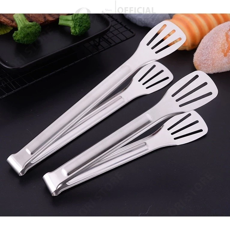 Kẹp Gắp Đá, Kẹp Gắp Đồ Nướng Inox cao cấp bền đẹp