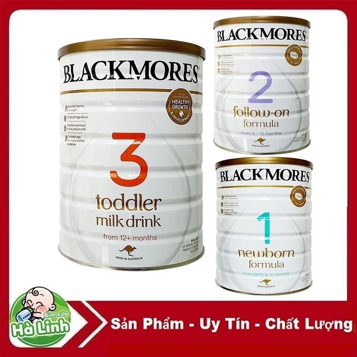 Sữa bột BlackMores Đủ Số 1,2,3 900g [Date 2027]