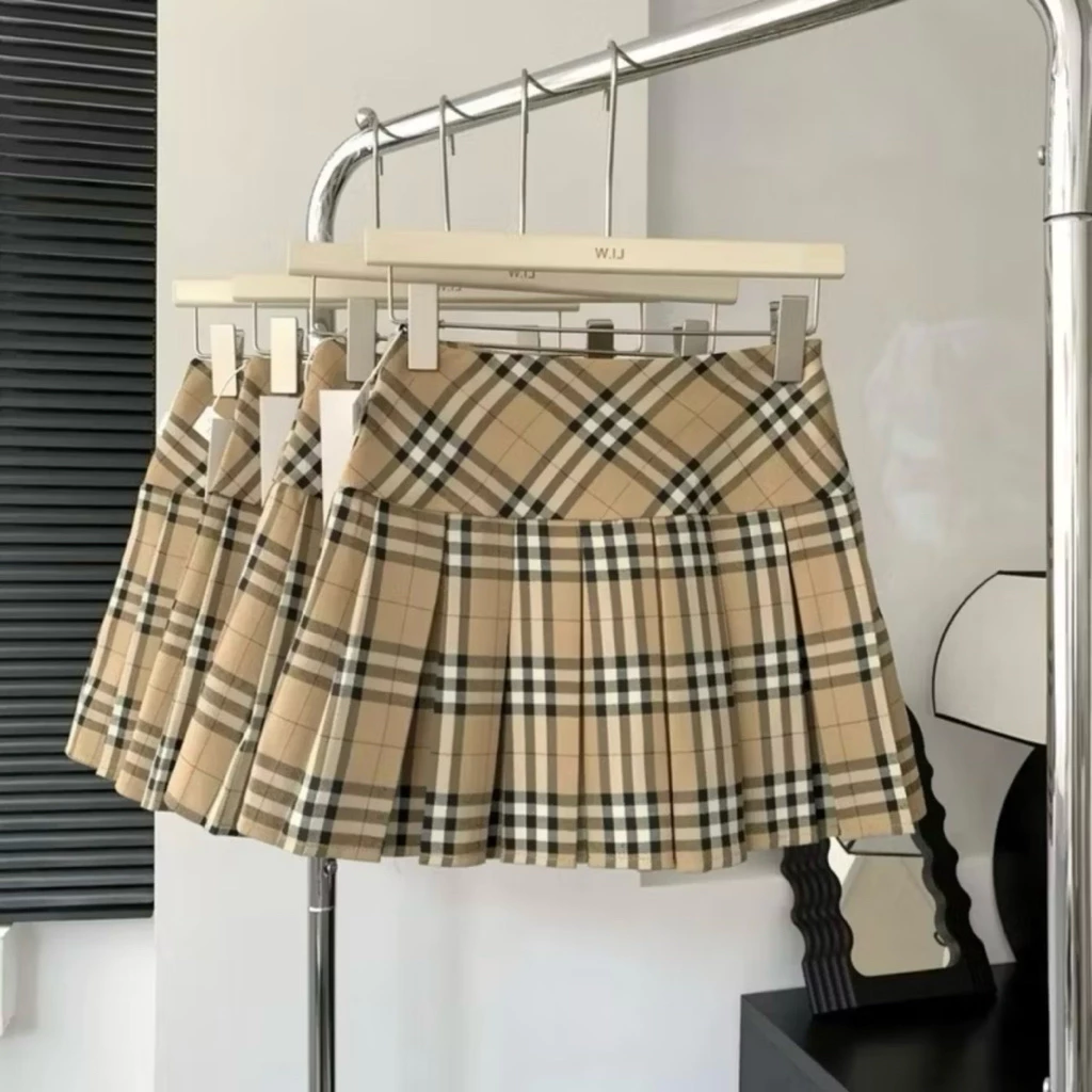 Chân Váy Xếp Ly Kẻ Caro Nữ,Chân Váy Tennis Dáng Ngắn Xoè Hàng Cao Cấp L1 JUDIE.Closet