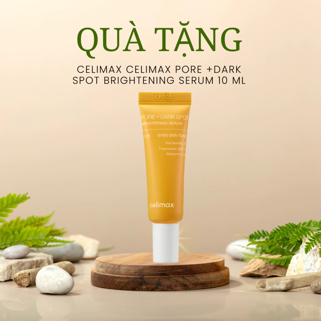 [QUÀ TẶNG KHÔNG BÁN] [10ML] Serum Hỗ Trợ Giảm Thâm, Dưỡng Sáng Celimax Pore + Dark Spot Brightening serum 30ml
