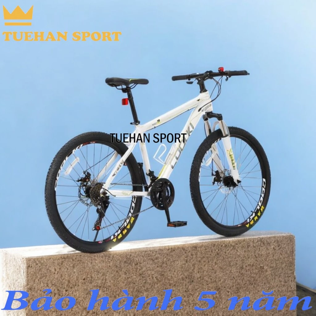 xe đạp khung nhôm địa hình thể thao dã ngoại ngoài trời Coolki nhôm 27 icnh 21 tốc độ dành cho người 1,45- 1,9m  *******