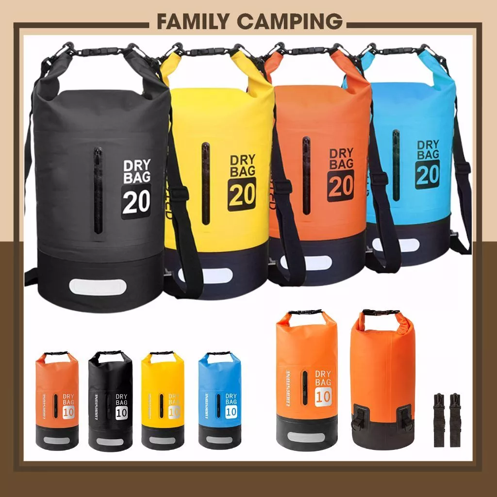 Túi đựng đồ chống nước túi chống nước có quai đeo như balo 10 lít - 30 lít nhiều mầu sắc