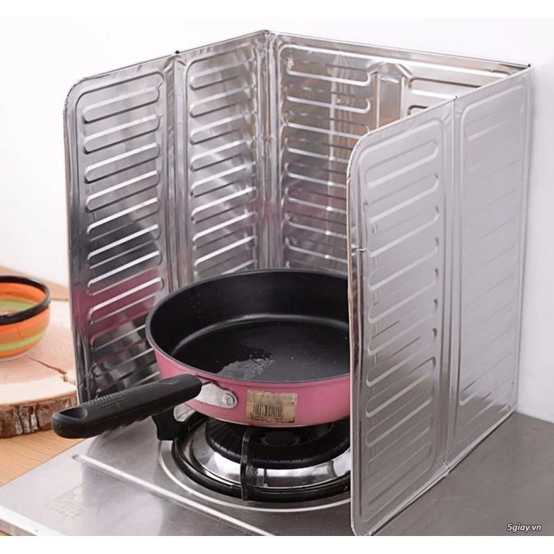 Dụng cụ chắn dầu mỡ/tấm chắn gió cho bếp ga size 32.5*84cm 007991754