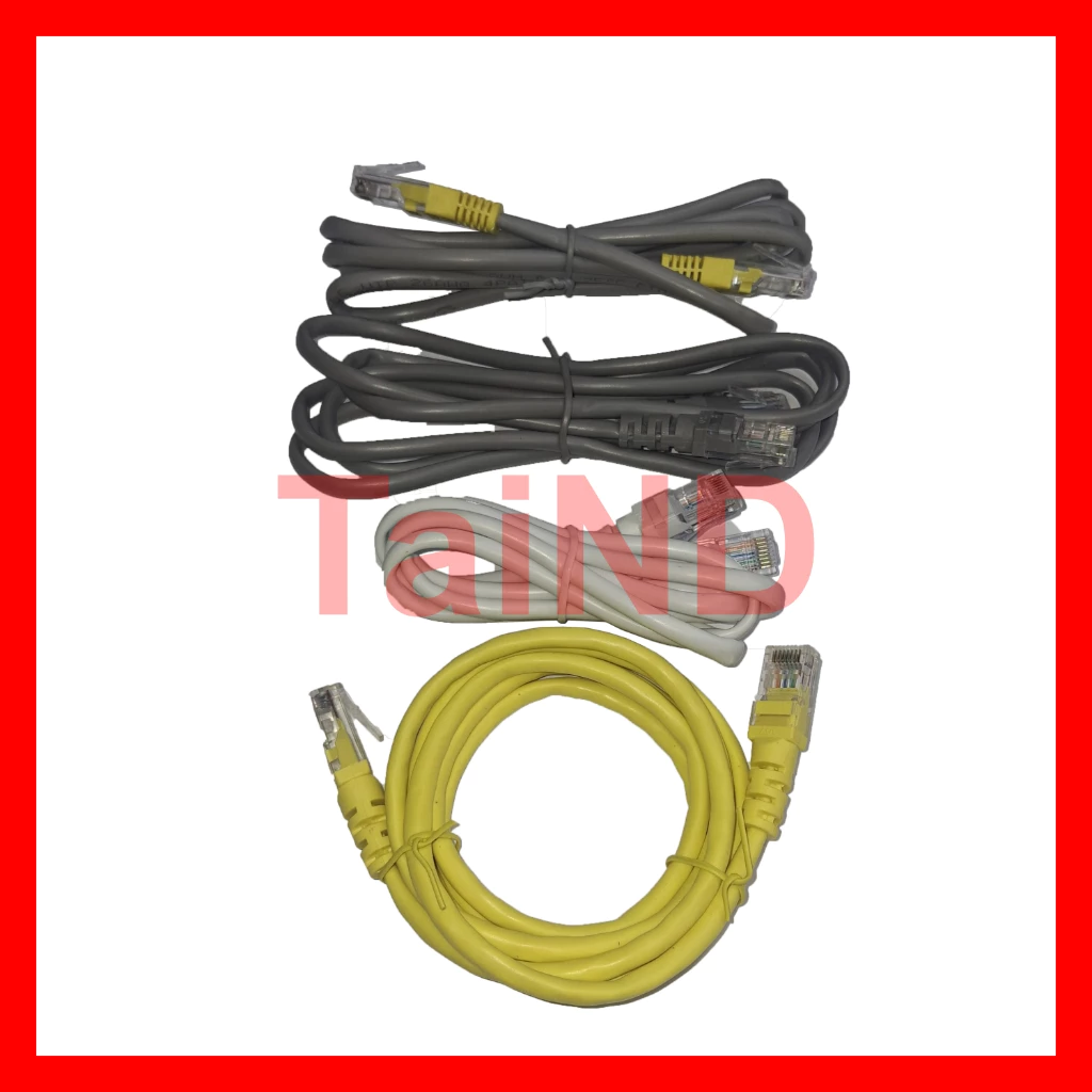 10 Dây nhảy LAN CAT 5E RJ45 tốc độ cao 1Gbps dài 1.2-1.5m, chống nhiễu
