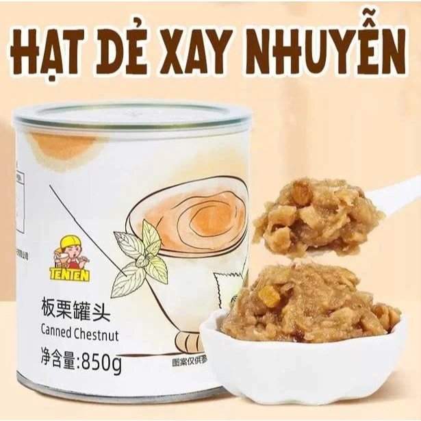 Hạt Dẻ Xay Nhuyễn ( hộp 850g) Thơm Bùi Lạ Miệng
