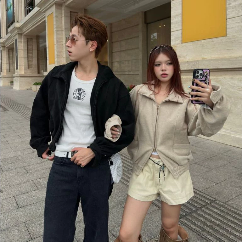 AB HOUSE - Áo khoác bomber jacket JINNY thời trang nam nữ