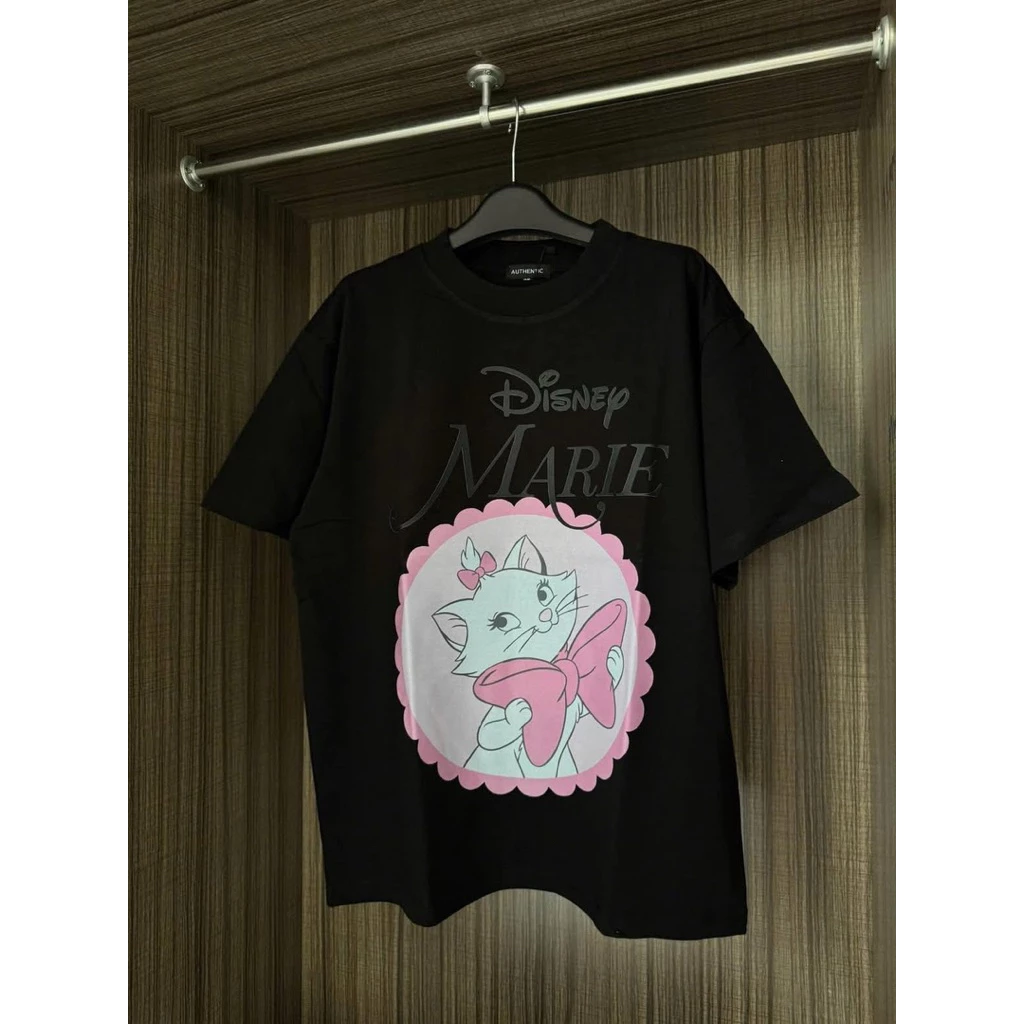 Áo Thun Unisex MARIE CAT Vải Cotton 100% Dày Dặn Mềm Mịn Full Tem Tag Cao Cấp Loại 1