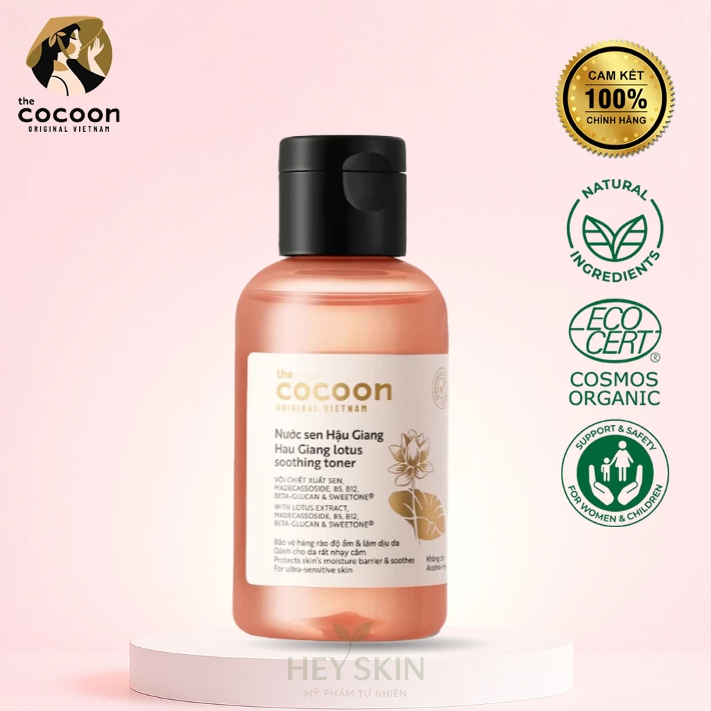 [HÀNG TẶNG-KHÔNG BÁN] Toner Nước Sen Hậu Giang Cocoon Làm Dịu, Cấp Ẩm, Phục Hồi - Toner 50ml/140ml