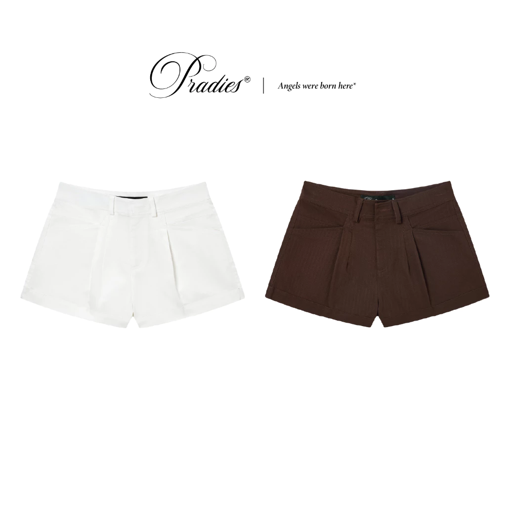 Quần Đùi Nữ Kaki Ống Rộng PRADIES - Donna Shorts