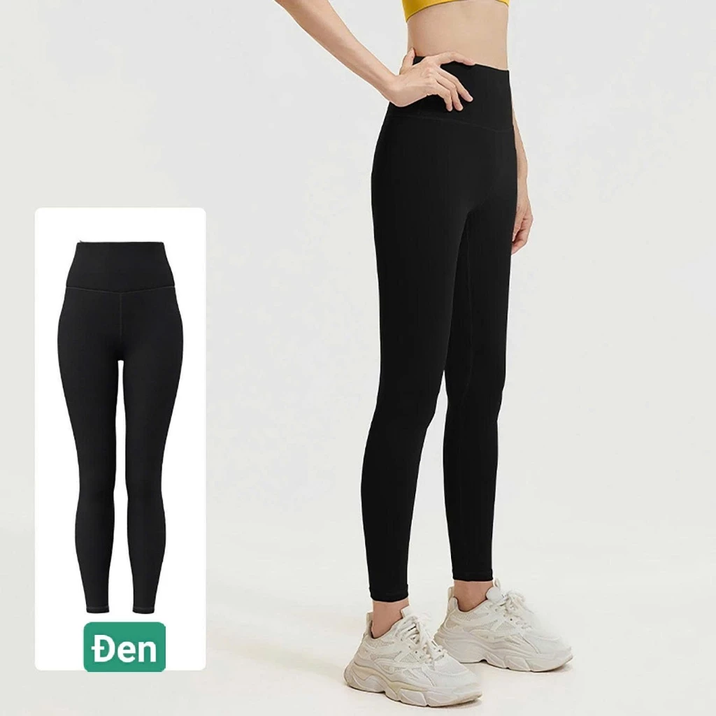 Quần legging thun Quảng Châu tập thể thao Gym, Yoga, Aerobic, pickleball QT013