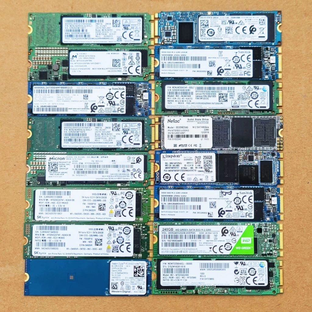 SSD NVME GEN3 128 240 256 500 512GB
