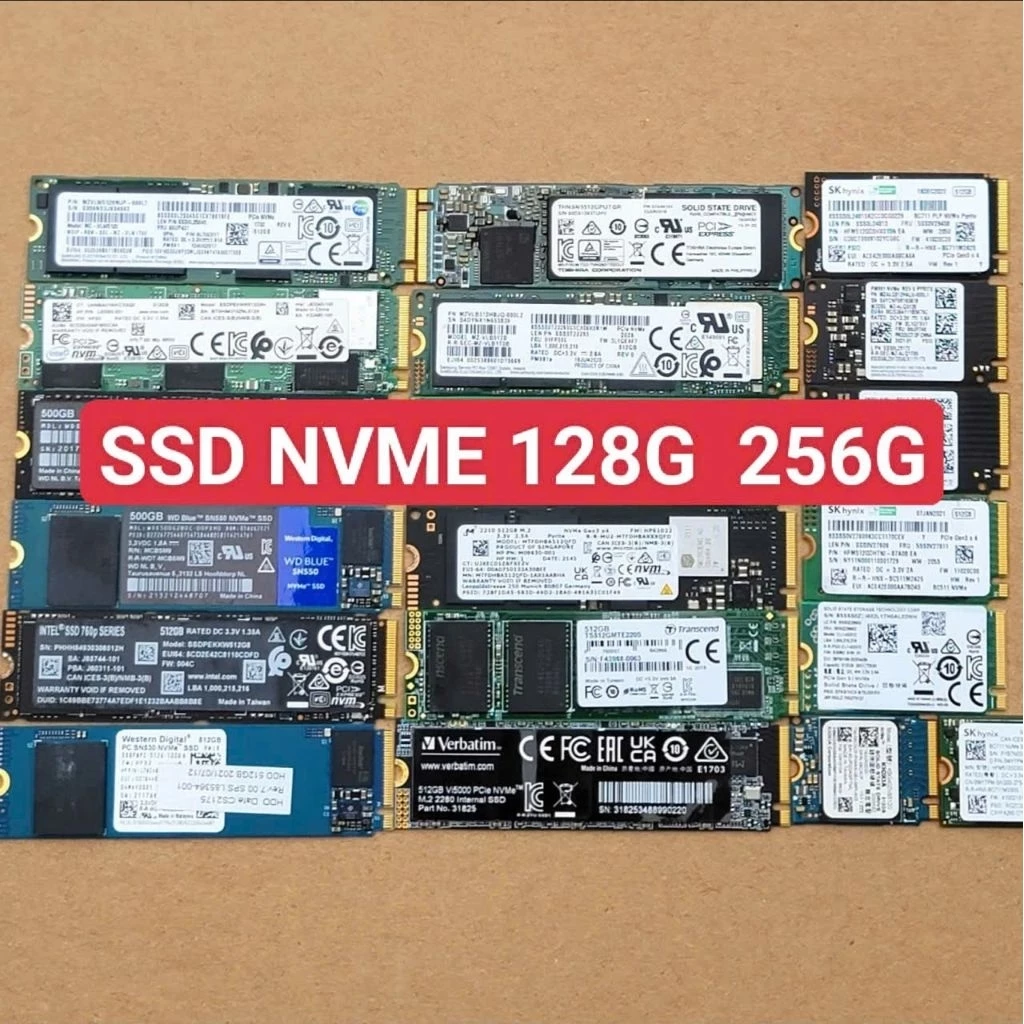 SSD NVME GEN3 500G 512G 240G 256G 128G NVME