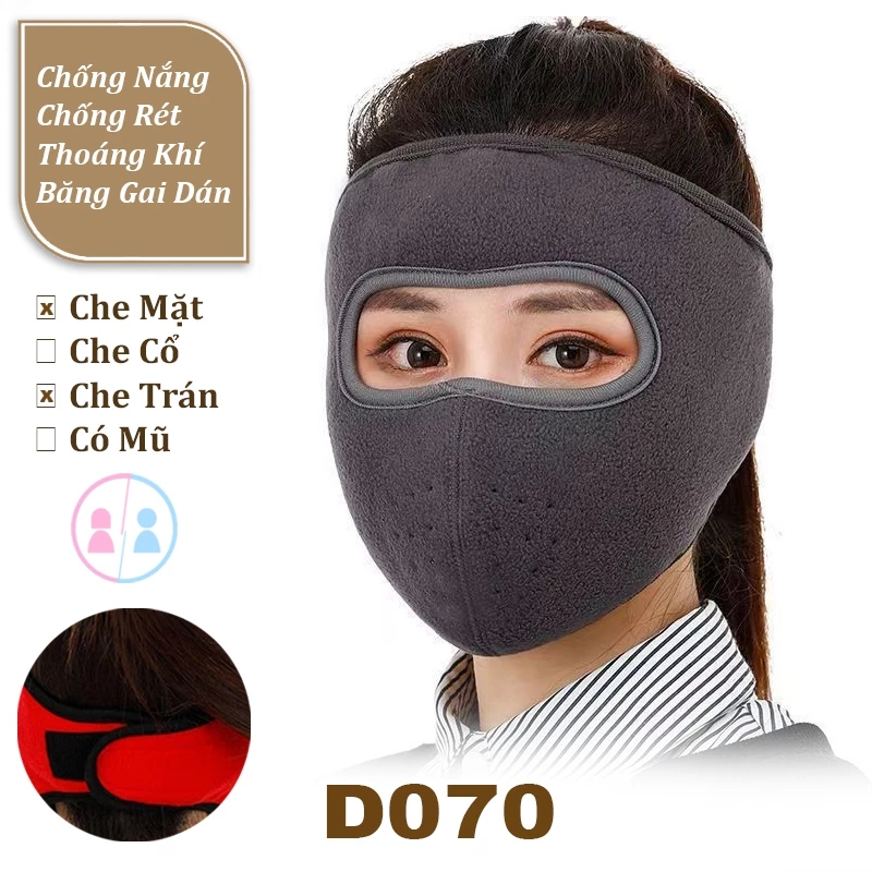 Khẩu Trang Bịt Mặt Mùa Đông Dày Dặn - Giữ Ấm Hiệu Quả, Chống Gió Lạnh & Bụi Bẩn - Phụ Kiện Thời Trang Mùa Đông
