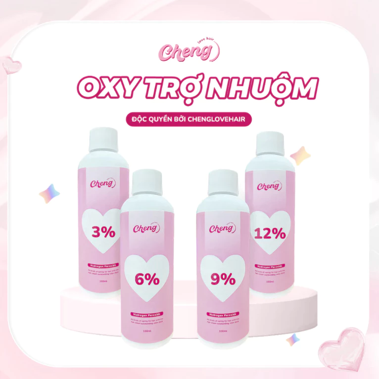 OXY TRỢ NHUỘM CHENGLOVEHAIR Hỗ Trợ Tóc Lên Chuẩn Tone, Nhuộm Lên Chuẩn Màu | Chenglovehair, Chenglovehairs
