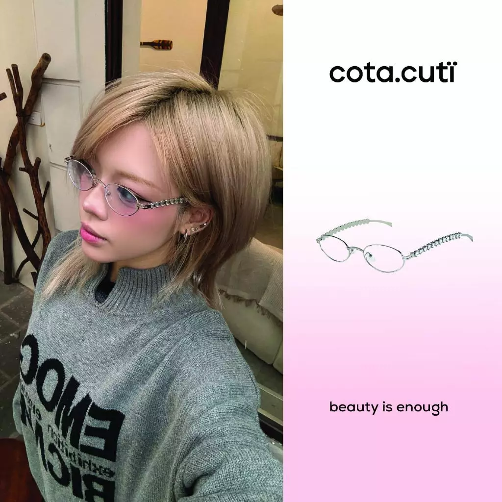 [SOPHIE][cota.cuti x Veebong] Kính Cận/Kính Mắt Thời Trang cota.cuti - Gọng Kính Cá Tính, Chắc Chắn