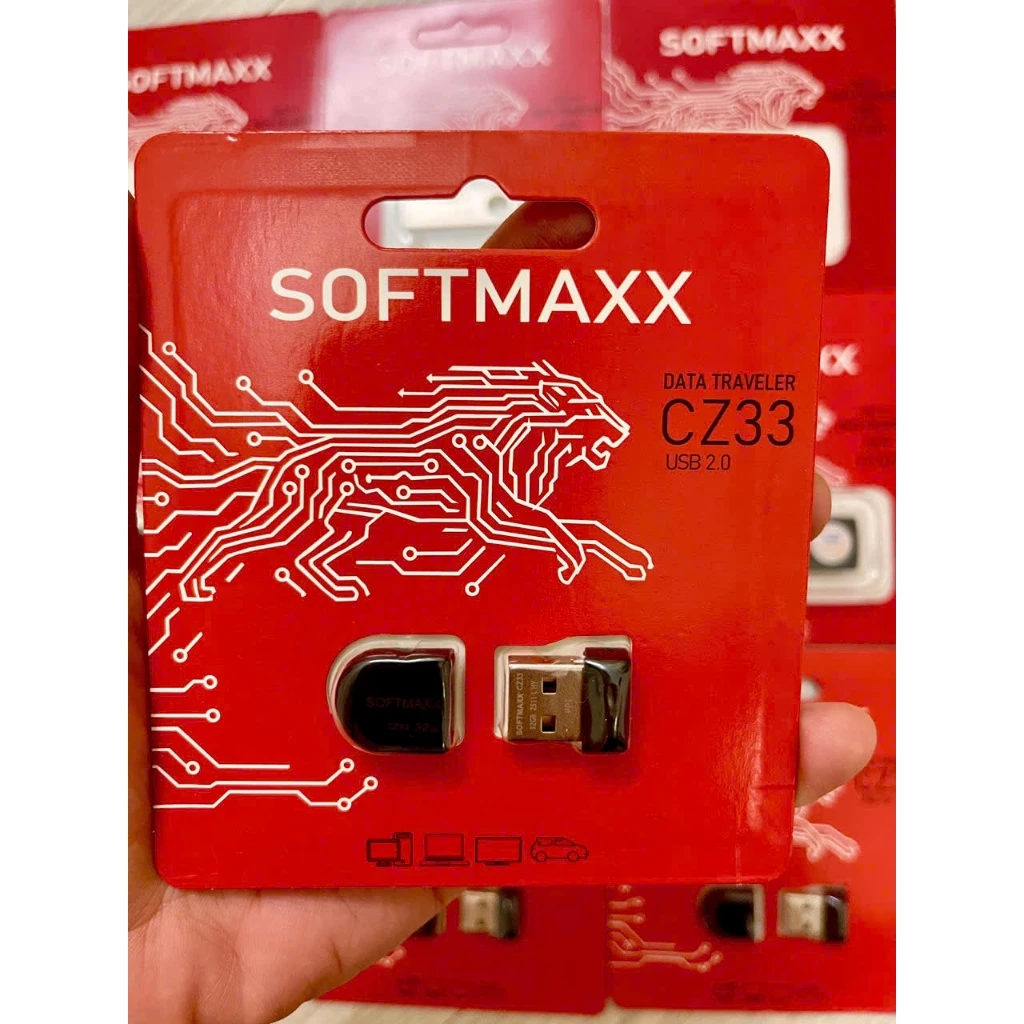 USB Mini CZ33 Cruzer Fit 64Gb-32Gb-16Gb-8Gb-4Gb - Nhỏ gọn,tốc độ nhanh, Chất lượng cao - SOFTMAXX Bảo hành 5 Năm