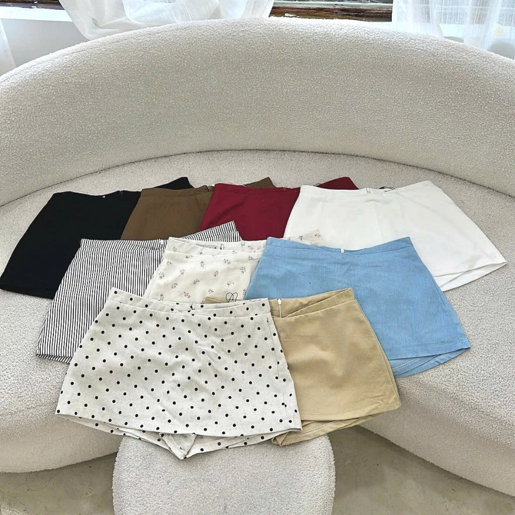 Chân Váy Ngắn Cạp Trễ Lót Quần [Một Mẩu House]