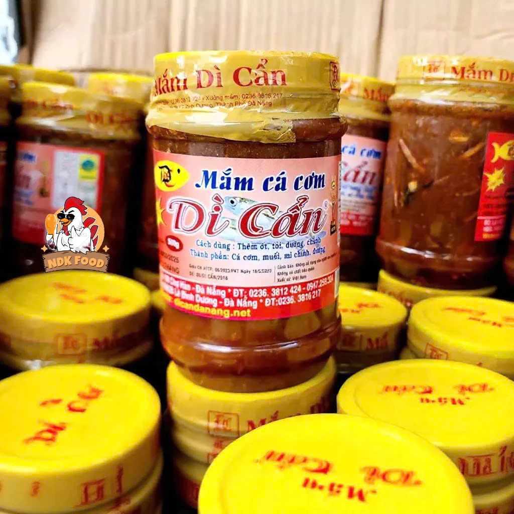 Nước mắm cá cơm dì cẩn Đà Nẵng nguyên chất hủ 500gram , mắm truyền thống nhà làm thơm ngon đậm đà chất lượng loại 1