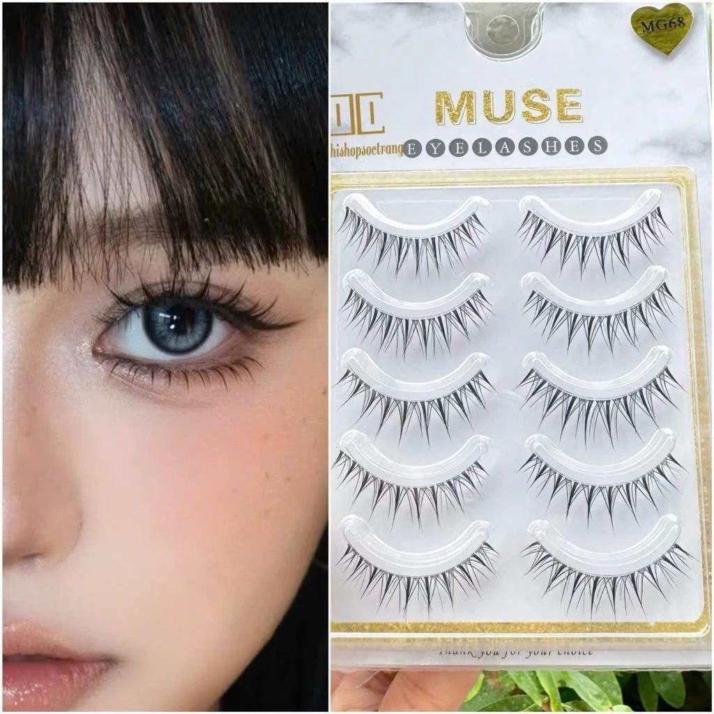Mi Muse MG68 mi thiết kế mi cao cấp trang điểm chuyên nghiệp cô dâu khách tiệc