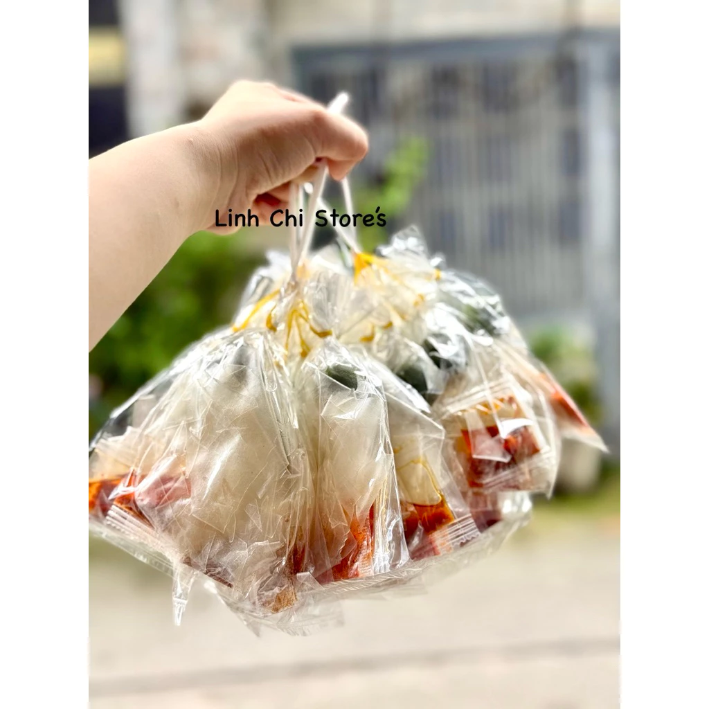 SET 30BỊCH Bánh Tráng Sate vò Tuổi thơ(3xâu)