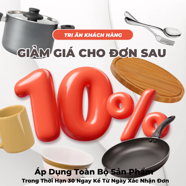 [ Thẻ Bảo Hành Cho Toàn Bộ Đơn Hành] Voucher 10% Đơn Sau Cho Khách Hàng Thân Thiết