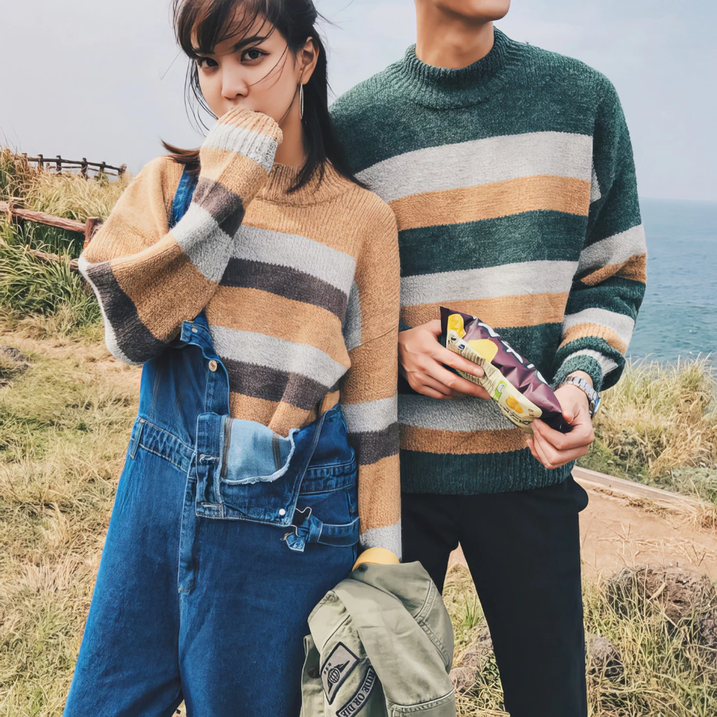 [🔥Flash Sale🔥] Áo Len Fom Rộng Unisex Nam Nữ, Thời Trang Thu Đông, Phong Cách Hàn Quốc - AL03