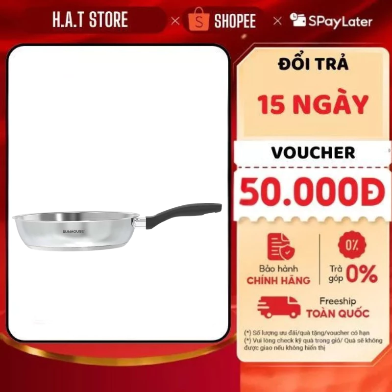 CHẢO INOX ĐA LỚP SUNHOUSE