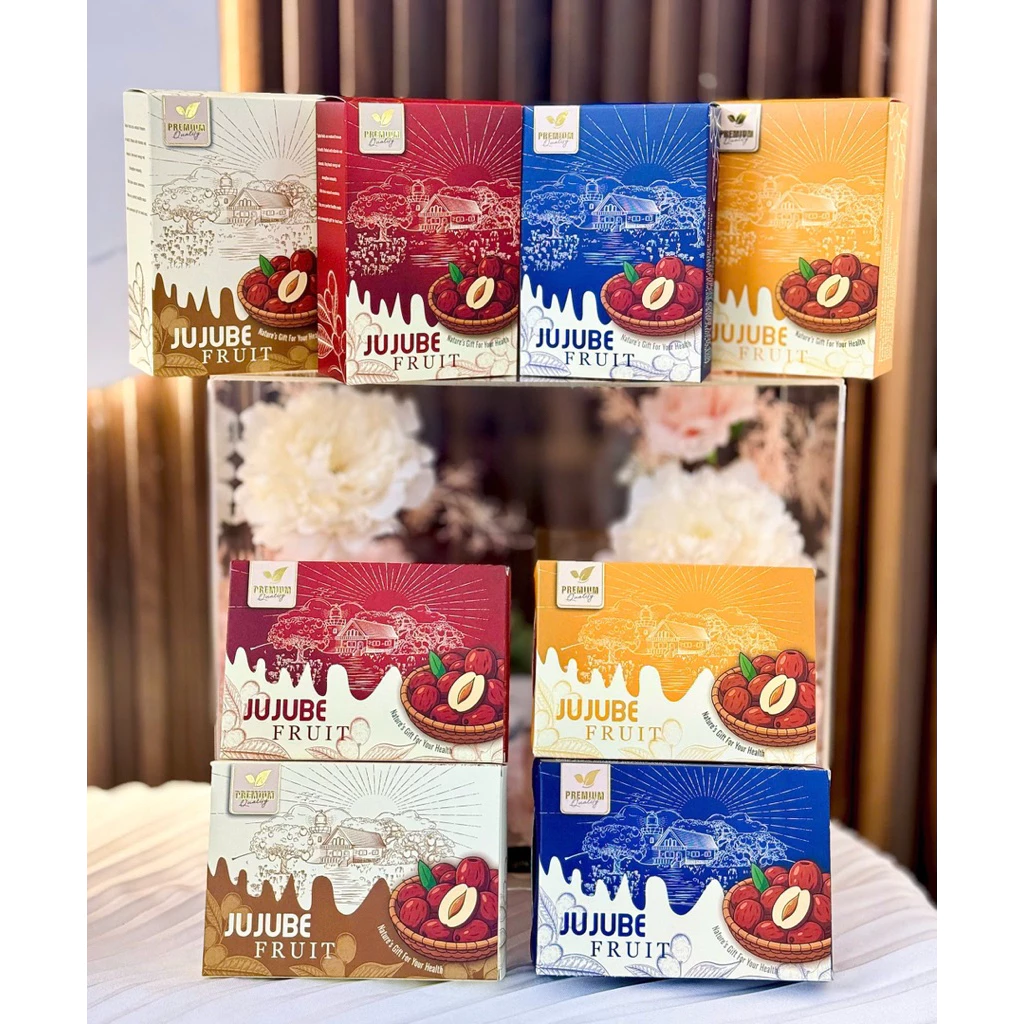 (Sỉ combo 100 cái) Vỏ hộp giấy đựng Táo đỏ đóng giỏ quà tết