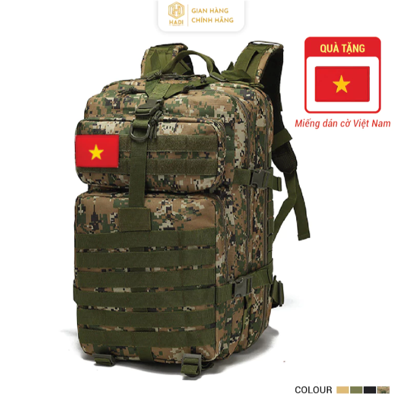 Balo du lịch đa năng 4P dung tích lớn 55L balo nam nữ thời trang chống nước cao cấp B03