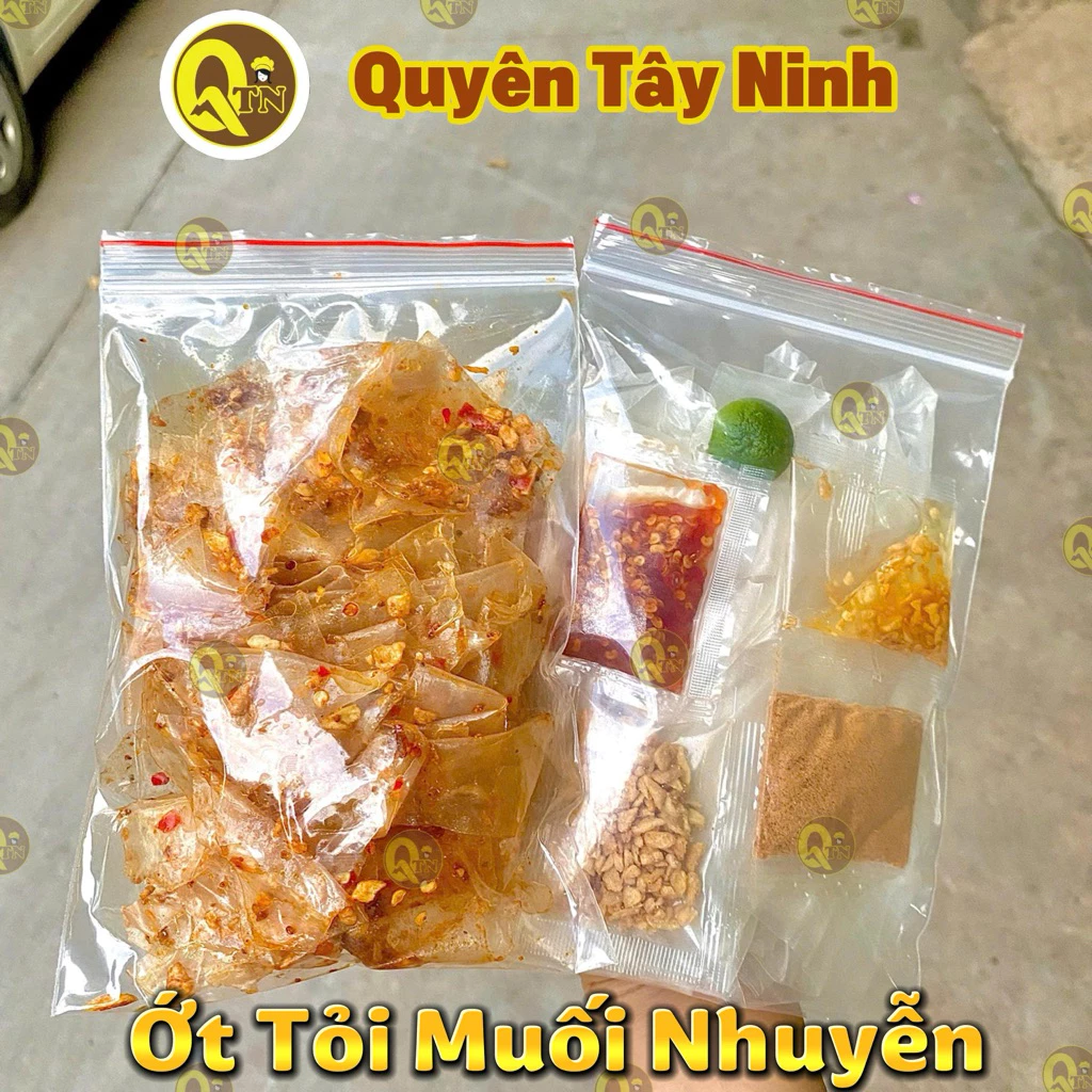 5 bịch bánh tráng dẻo bánh tráng muối nhuyễn sate siêu ngon Snack ăn vặt bánh tráng QUYÊN TÂY NINH