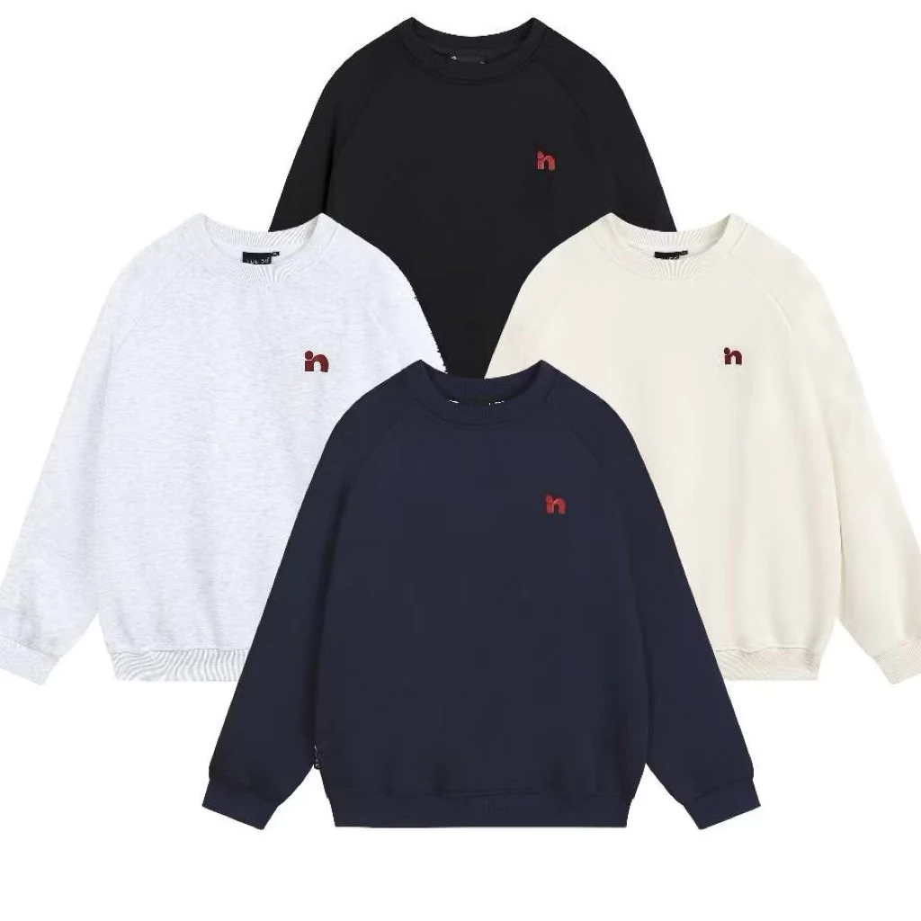 Áo nỉ sweater cổ tròn chất nỉ cotton form rộng tay bồng nam nữ - SWT ‘N