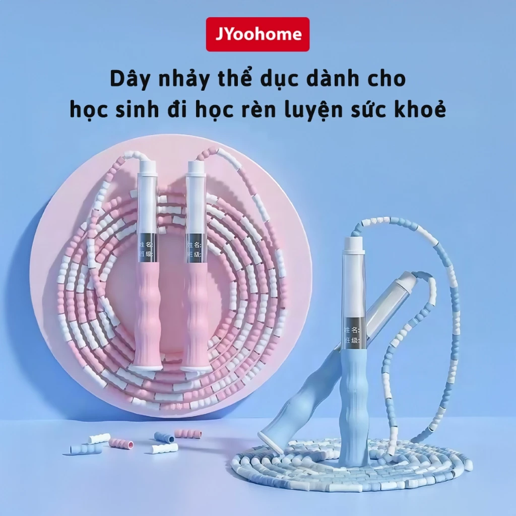Dây Nhảy Thể Lực Đàn Hồi Cho Bé JYoohome Dây Nhảy Trẻ Em Điều Chỉnh Độ Dài Giảm Cân Cho Bé