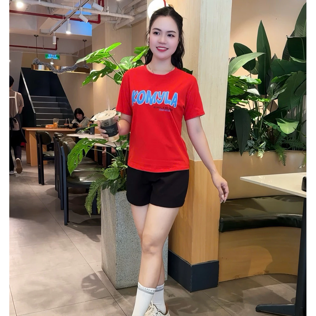 Áo Thun Thái  In Chữ (A33) Phong Cách Trẻ Trung Năng Động Nhiều Màu Sắc