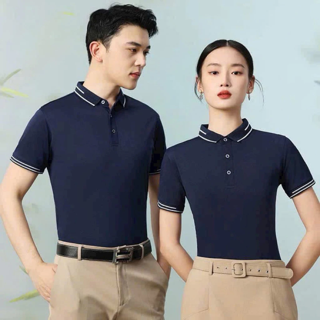 [POLO CÁ SẤU COTTON 100% CAO CẤP] - đủ size từ 12kg-105kg - Viễn Phát Uniform