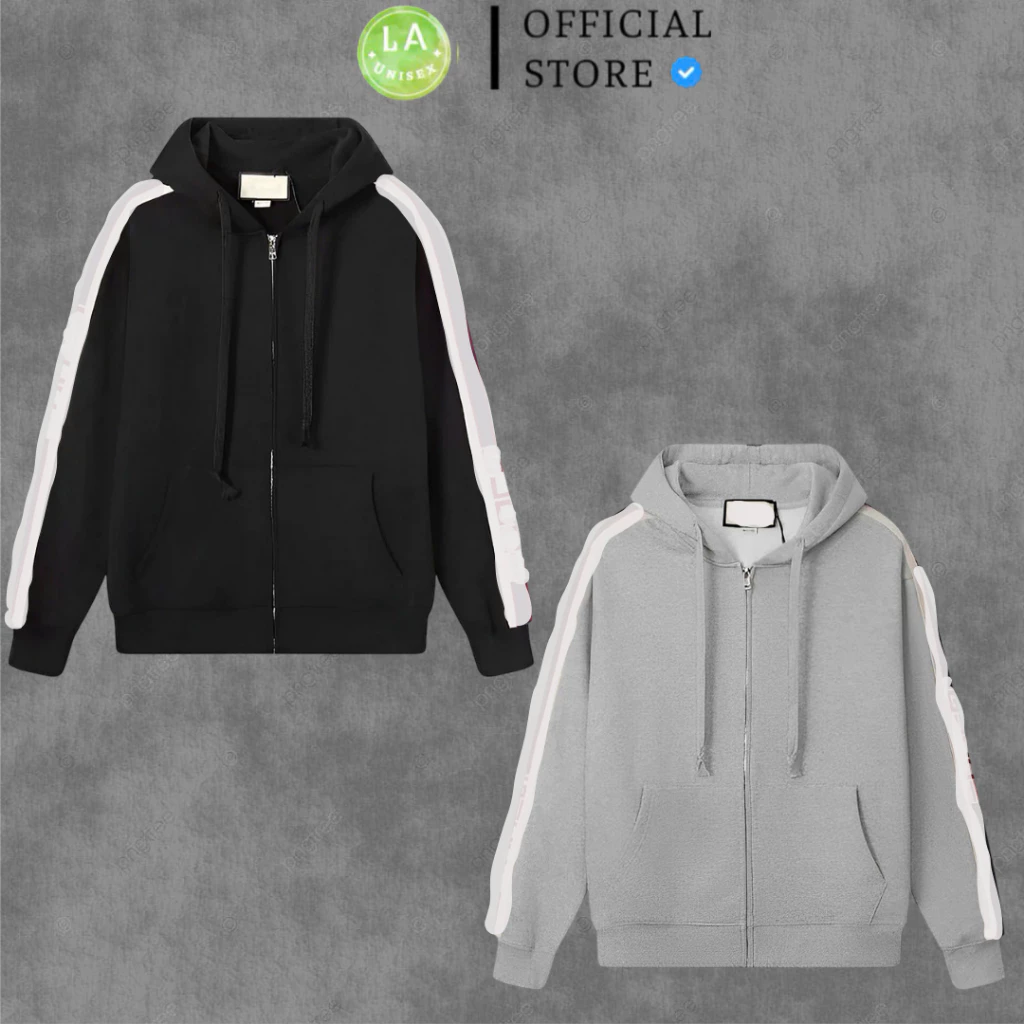 Áo Khoác HoodieZip Technical Phối Cầu Vai Đỏ Dệt Siêu Đẹp Nỉ Chân Cua Dày Không Đổ Lông Đủ Tag Mạc
