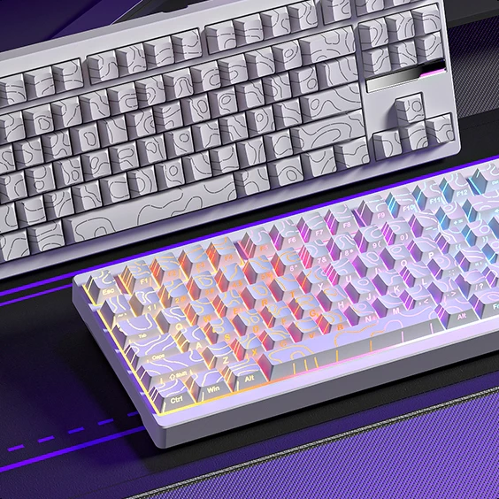 ZIFRIEND PBT chất liệu keycap 98 phím bàn phím cơ keycap DIY cá nhân hóa