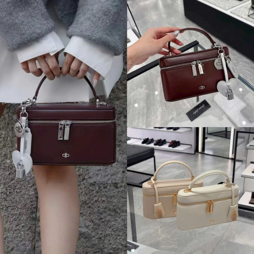 Túi nữ Túi cốp dáng dẹt size 20 tặng tag da full box hàng Quảng Châu mẫu mới nhất 008-1# - Lucky9store