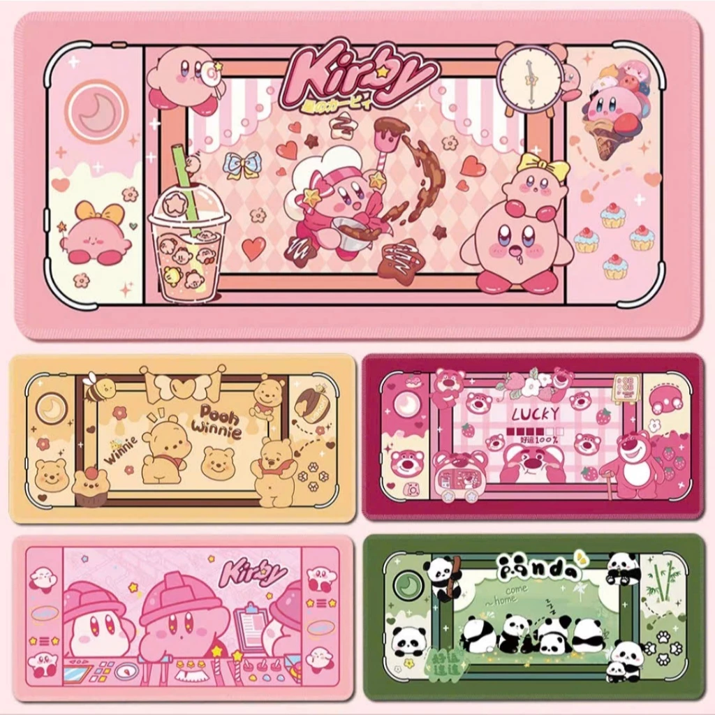 Lót chuột siêu dễ thương Kawaii Cute dành cho nữ Vua Lót Chuột pad chuột dày 3mm bo viền chắc chắn